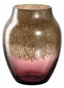 POESIA váza 16cm burgundy-arany - Leonardo