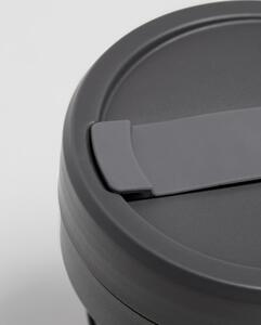 Pocket Cup Carbon antracitszürke összecsukható utazópohár, 355 ml - Stojo
