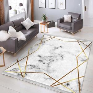 Fehér-aranyszínű szőnyeg 160x230 cm – Mila Home