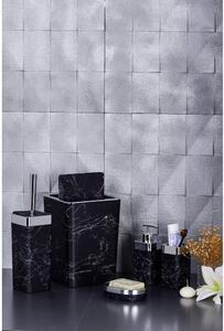 Fekete fürdőszobai kiegészítő szett – Oyo Concept