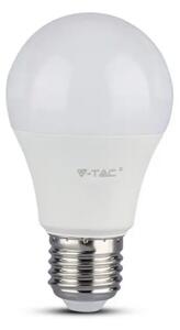 LED lámpa , égő , kis gömb , E27 foglalat , A60 , 8.5 Watt , természetes fehér , SAMSUNG Chip , 5 év garancia