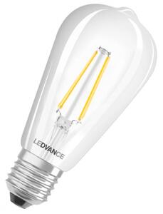 LED lámpa , égő , izzószálas hatás , filament , E27 foglalat , ST64 , Edison , 6W , meleg fehér , dimmelhető , LEDVANCE Smart+ WIFI