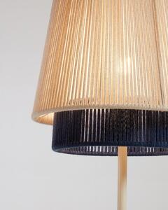 Állólámpa textil búrával (magasság 163 cm) Yuvia – Kave Home