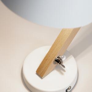 Fehér-natúr színű fali lámpa ø 15 cm Muse – Kave Home