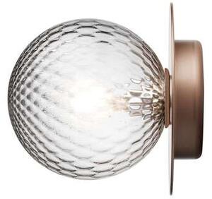 Nuura - Liila 1 Medium Fali Lámpa/Mennyezeti Lámpa IP44 Dark Bronze/Optic ClearNuura - Lampemesteren