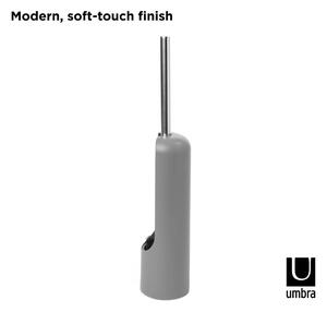 Szürke műanyag WC-kefe Touch – Umbra