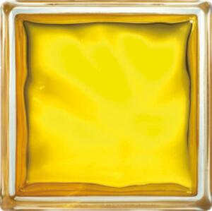Luxfera Glassblocks sárga 19x19x8 cm fényes 1908WGL