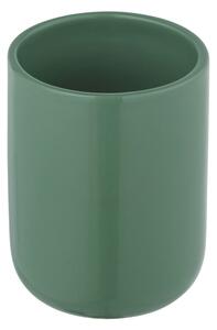Zöld kerámia fogkefetartó pohár Olinda – Allstar