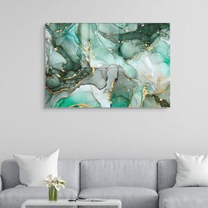 Üveg kép 100x70 cm Turquoise – Wallity