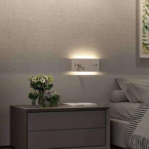 Lucande - Kimo LED SquareFali Lámpa USB White/ChromeLucande - Lampemesteren