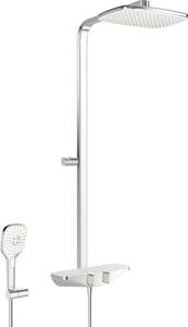 Zuhanyrendszer Hansa Emotion termosztatikus csapteleppel fehér / króm 5865017182