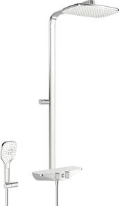 Zuhanyrendszer Hansa Emotion termosztatikus csapteleppel fehér / króm 5865017282