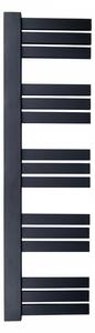 Weberg Ervin design törölközőszárító radiátor 140x40 cm (fekete)