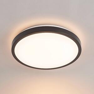 Lindby - Villum LED Mennyezeti Lámpa Matt Black/WhiteLindby - Lampemesteren