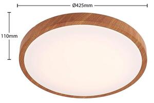 Lindby - Mynte Round LED Mennyezeti Lámpa Ø42,5 Wood/WhiteLindby - Lampemesteren