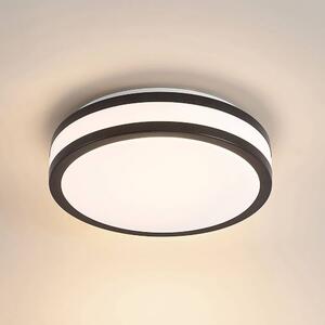 Lindby - Teun LED Mennyezeti Lámpa Ø29 Matt Black/WhiteLindby - Lampemesteren
