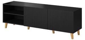 FOPA TV asztal, 150x42x40, fekete