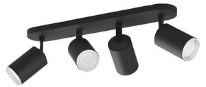 Philips Hue - Fugato Spot Black 4 pcs. Bluetooth White/Color Amb. - Lampemesteren