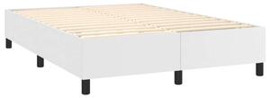 VidaXL Fehér LED-es Ágy - 140x190 cm
