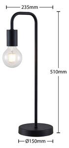 Lindby - Erivana Asztali Lámpa BlackLindby - Lampemesteren