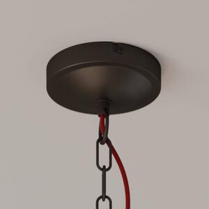 Lucande - Jorna 5 Függőlámpa Black/Red - Lampemesteren