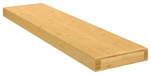 Bambusz fali polc 80x20x4 cm