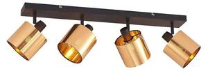 Lindby - Joudy 4 Mennyezeti Lámpa Brass/Black - Lampemesteren