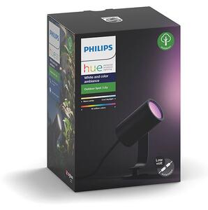 Philips Hue - Lily Spike Extension t/Kültéri Spot 1x8W White/Color Amb. Antracit - Lampemesteren