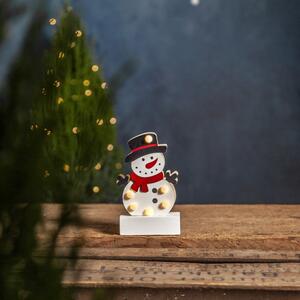 Fehér fénydekoráció karácsonyi mintával Freddy – Star Trading