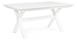 KENYON fehér alumínium kerti asztal 240 cm