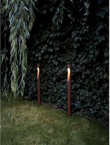 Louis Poulsen - Flindt Garden Kerti Lámpa Long LED 2700K w/Spike Corten - Lampemesteren