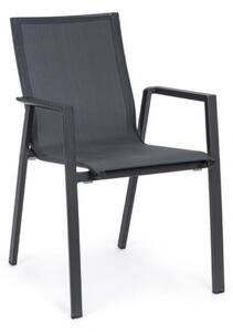 KRION II szürke 100% textilén kerti szék