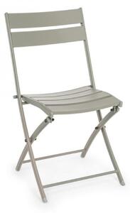 MISTRAL szürkésbarna alumínium kerti szék