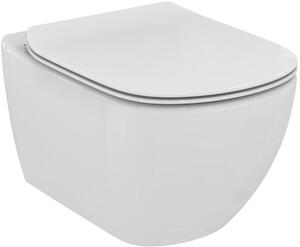 Wc falra szerelhető Ideal Standard Tesi fehér színben fényes felülettel hátsó kifolyással T007901