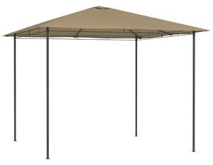 Tópszínű pavilon 3 x 3 x 2,6 m 160 g/m²