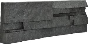 Burkolat Vaspo sötétszürke 10,7x36 cm dombor V53006