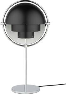 GUBI - Multi-Lite Asztali Lámpa Chrome/Black - Lampemesteren