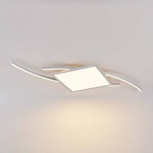 Lucande - Tiaro LED Square Mennyezeti Lámpa 56,6 CCT SilverLucande - Lampemesteren