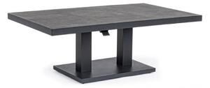TRUMAN fekete alumínium kerti asztal