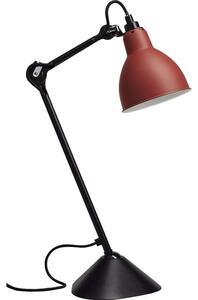DCW - 205 Asztali Lámpa Red/BlackLampe Gras - Lampemesteren
