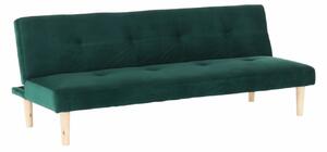 ALIDA zöld bársony kanapé
