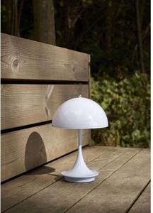 Louis Poulsen - Panthella 160 Portable Asztali Lámpa Pale Blue Opal - Lampemesteren