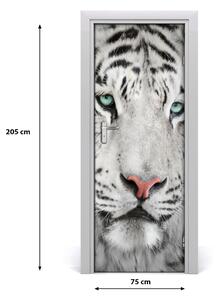 Ajtómatrica fehér tigris 75x205