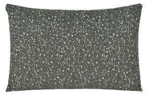 Terrazzo párna, sötétzöld, 60x40 cm