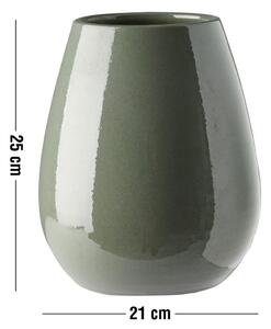 Blair váza, zöld terrakotta