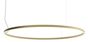 Luceplan - Compendium Circle LED Függőlámpa Ø200 Brass - Lampemesteren