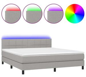 Modern LED-es Ágy - 160x200 cm