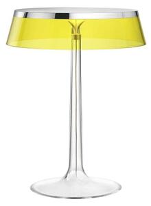 Flos - Bon Jour T Asztali Lámpa Chrome/Yellow - Lampemesteren
