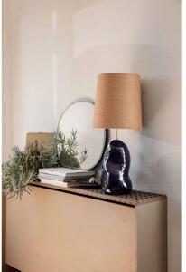 Ferm LIVING - Hebe Asztali Lámpa Medium Black/Natural - Lampemesteren
