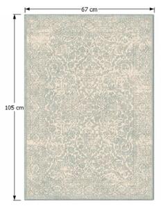 ARAGORN szürke polyester szőnyeg 67x105cm